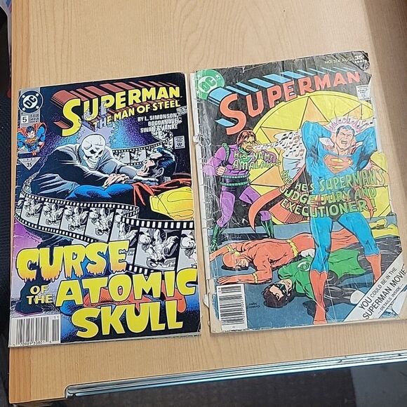 Superman Comic Book Collection ,Superman Tin Sign, Dvd - Picture 6 of 10